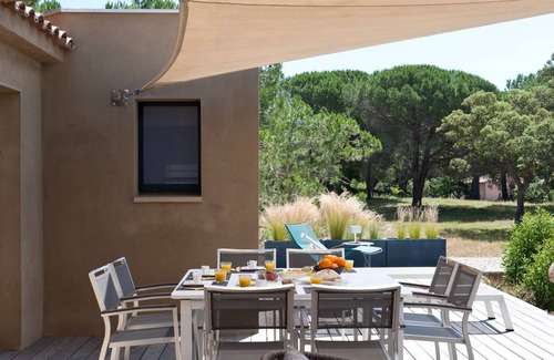 Hameau de Palombaggia Villa | Muy bonita casa con piscina a 300m de la playa de Palombaggia vista al mar acceso privado