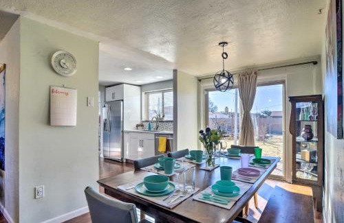 Montgomery Park Casa | Vibrant ABQ Adobe Den Mtn Views, Walk to Park!