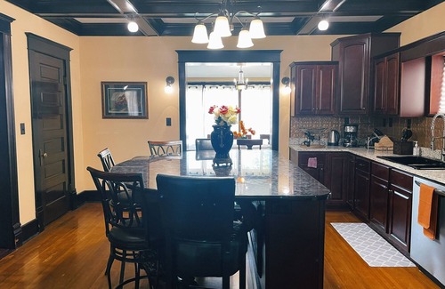 Kokomo Casa | Victorian Home in Original Grandeur Downtown