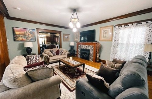 Kokomo Casa | Victorian Home in Original Grandeur Downtown