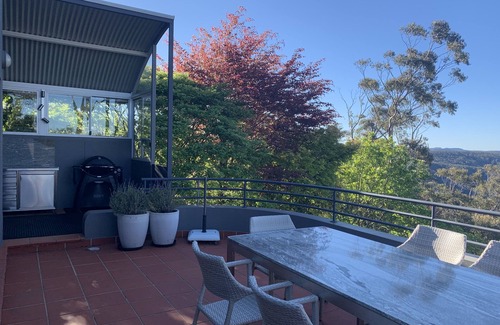 Wentworth Falls Casa | Vista 21 - Vista increíble con piscina cubierta climatizada y spa