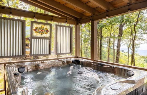 Mentone Cabina | VIEWS! Mountain & Sunset l Hot Tub