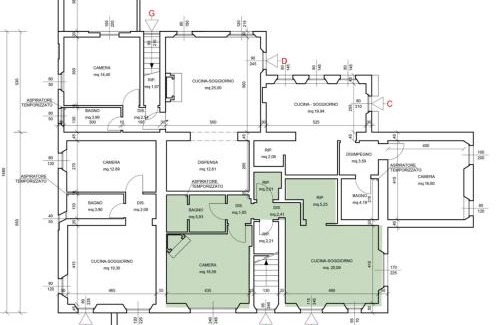 Morro d'Alba Apartamento | Vigna Sant' Amico Country House