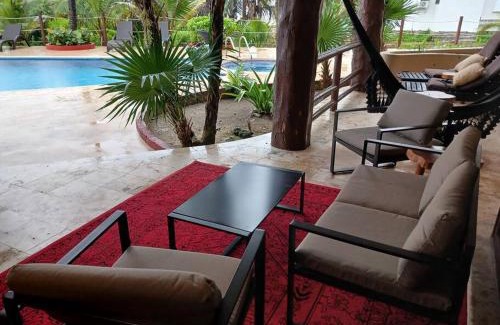 Majahual Apartamento | Villa 301, Ground floor, Oceanfront!
