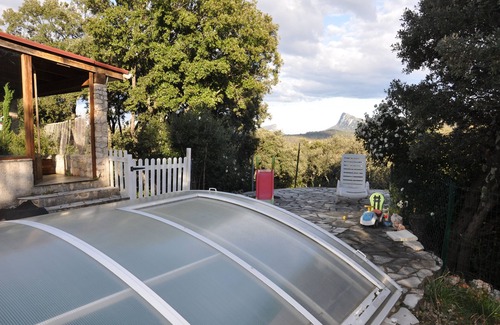 Saint-Martin-de-Londres Villa | Villa de monte bajo con piscina y vistas panorámicas 25min norte Montpellier