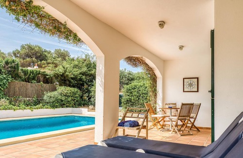 Puerto Luz Villa | Villa 'Addaia' con vistas al mar, piscina privada, jardín, terraza y Wi-Fi