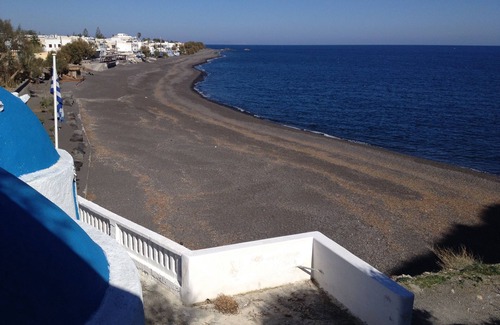 Kamari Villa | Villa Adrali, 4 habitaciones, piscina privada.