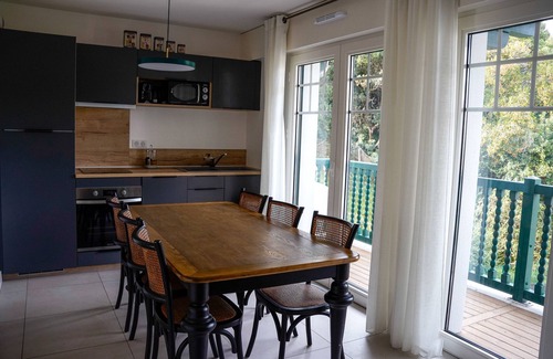 Le Canon Apartamento | Apartamento-Superior-4/6p. étage Balcon et/ou-Terraza-Baño privado con ducha