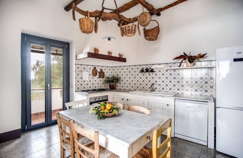 Schiazzano Villa | Villa Aragona Historical Enchanting Villa With Pool Garden and Sea Views