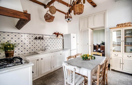 Schiazzano Villa | Villa Aragona Historical Enchanting Villa With Pool Garden and Sea Views