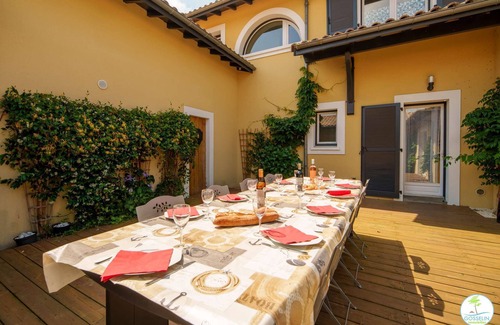 Parentis-en-Born Casa | Villa avec Piscine chauffée Classée 5 étoiles 12 personnes