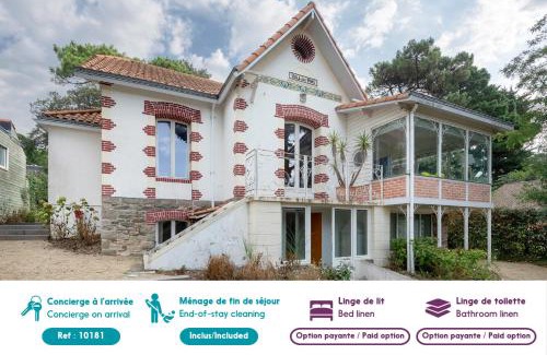 Pornichet Casa | Villa balnéaire pour 8 - 75m de la plage
