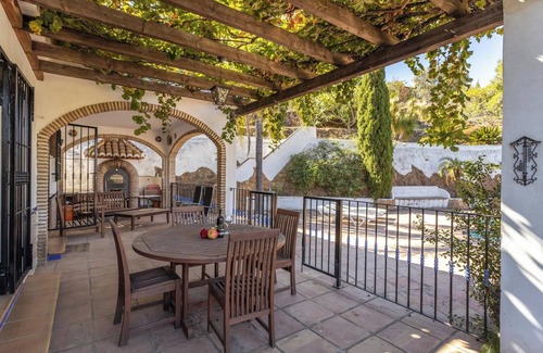 Jete Villa | Villa Casa Cristina con vistas a la montaña, piscina, jardín, aire acondicionado y Wi-Fi