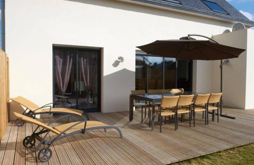 Plouneour-Brignogan-Plages Villa | Villa Cassiopée piscine intérieure, proche plage