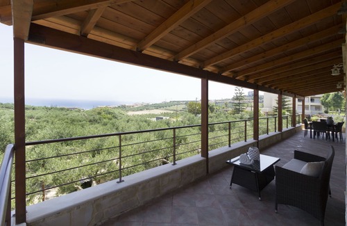 Kato Stalos Villa | Villa Xara Chania | Villa privada con piscina y vistas al mar