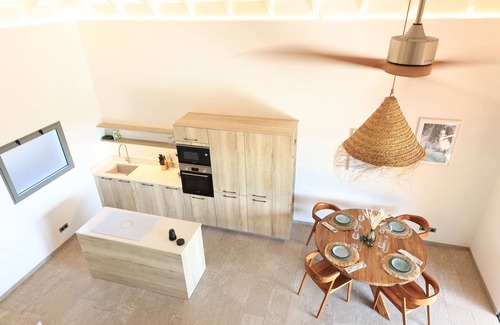 Corossol Villa | Villa Cinnamon sunset and sea view