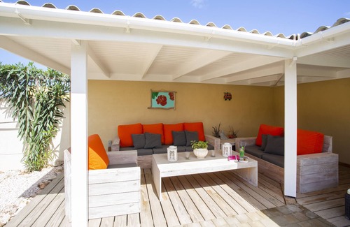 Grote Berg Villa | Villa Cle - Curazao con hermoso jardín tropical