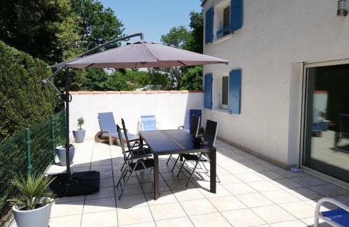Vaux-sur-Mer Casa | Villa Climatisée 5 Pers, 450m Plages Nauzan et Conseil, Terrasse 48m², Parking, BBQ, 2 Chambres - FR-1-539-58