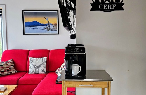 Saint-Simon Chalet De Esquí | Villa du Cerf – Spa privado, chimenea interior y exterior, y acceso al río