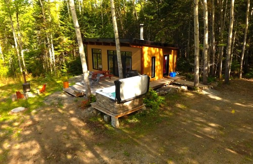 Saint-Simon Chalet De Esquí | Villa du Cerf – Spa privado, chimenea interior y exterior, y acceso al río