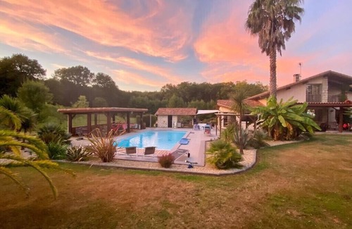 Saint-Martin-de-Seignanx Villa | Villa Larroque las puertas de Bayona, Biarritz, Hossegor y Capbreton