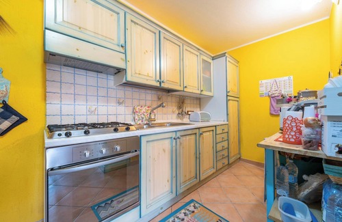 Castiadas Casa | Villa Gialla Castiadas con vistas a la montaña, terraza y A/C