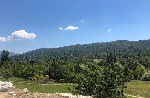 Dieulefit Villa | Villa en Dieulefit en Drome provenzal con vistas a la naturaleza y las montañas