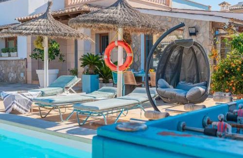 Badia Gran Villa | Villa in Llucmajor with Sea View and Private Pool