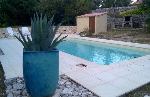 Orgnac-l'Aven Villa | Villa en Orgnac l'Aven piscina privada y hermosas vistas sobre las Cevennes