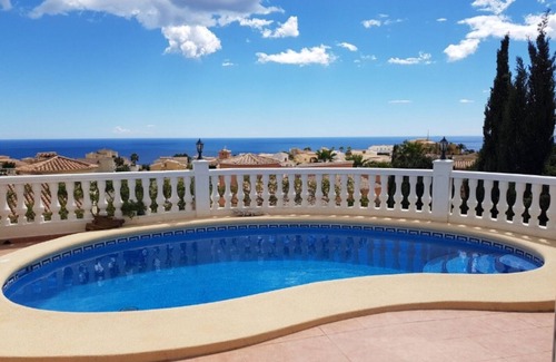 Cumbre del Sol Villa | Villa LA PERLA Moraira : excellent seaview, swimming pool & 100% privacy