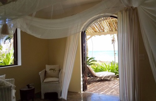 Las Galeras Villa | Villa Los Gorgones, frente al mar, cerca de la playa, 9 plazas