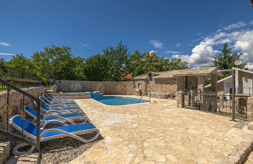 Grubine Villa | Villa Marchelina Grubine - Hermosa villa de piedra con 2 piscinas