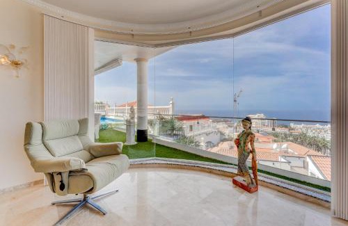 San Eugenio Villa | Villa Marina Luxury Sea View Private Pool & Garden - Costa Adeje