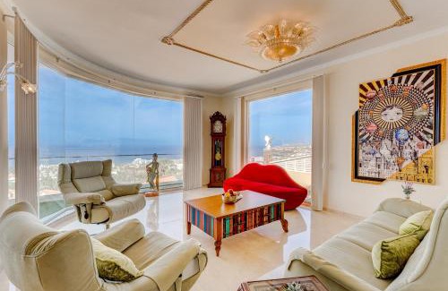 San Eugenio Villa | Villa Marina Luxury Sea View Private Pool & Garden - Costa Adeje