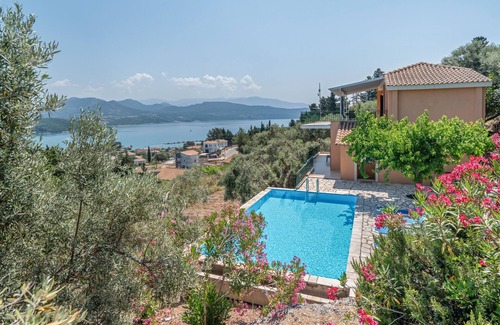 Lygia Villa | Villa 'Melikokia' con vistas al mar, Wi-Fi y aire acondicionado