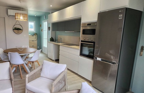 La Bree-les-Bains Casa | Villa ØBRÉA - F3 new with all comforts + garden, close to beach and market