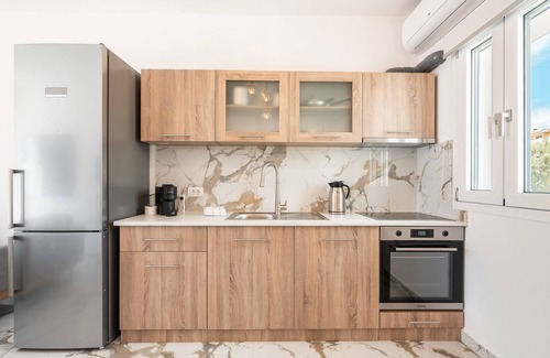 Karpathos Villa | Villa 'Punta Mare 3' con vistas a la montaña, Wi-Fi y aire acondicionado