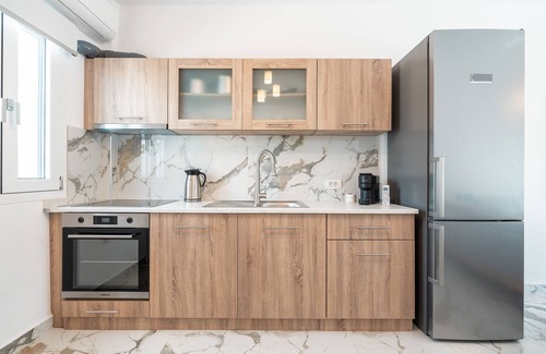 Karpathos Villa | Villa 'Punta Mare 4' con vistas a la montaña, Wi-Fi y aire acondicionado