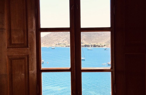 Grikos Casa | PATMOS-Casas Villa Romantica unos pocos metros del mar, impresionantes vistas
