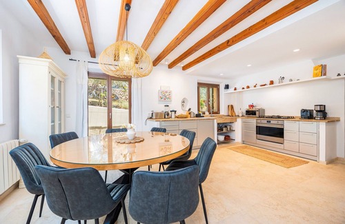 Valldemossa Villa | Villa 'Sa Papaiona' con vistas a la montaña, piscina privada y Wi-Fi