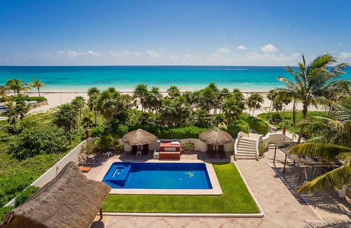 Playa del Secreto Villa | Villa Sol y Luna - Villa frente al mar con piscina privada