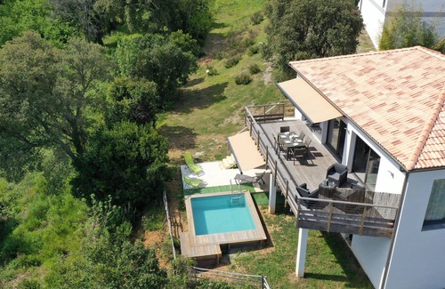 Taglio-Isolaccio Casa | VILLA SUR LES BOIS 85m² 5/7 pers Beach 3 minutes away, Plancha