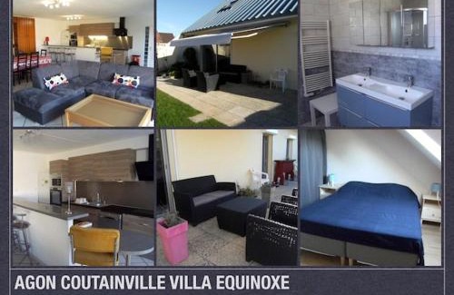 Agon-Coutainville Casa | Villa Toscana 250 M de la plage