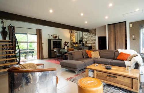 Guisseny Villa | Villa Ty Amor- Gran jardín y jacuzzi para 9