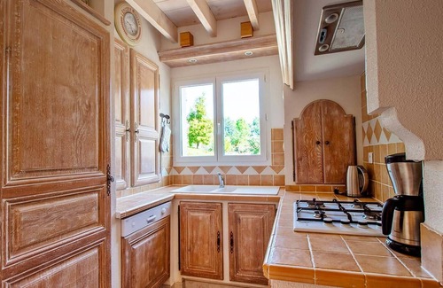 Saint-Maurice-dʼArdeche Villa | Villa-Tradicional-Baño privado con bañera-Terraza