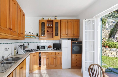 Pieve Ligure Villa | Villa 'Villino Rosanna' con Vista al Mar, Wi-Fi y Aire Acondicionado