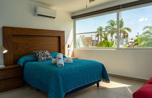 Área del bulevar Barra Vieja Villa | Villa with Pool Private Beach Acapulco Diamante