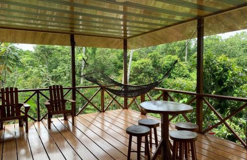Bahía Drake Cabina | Villa with primary forest view