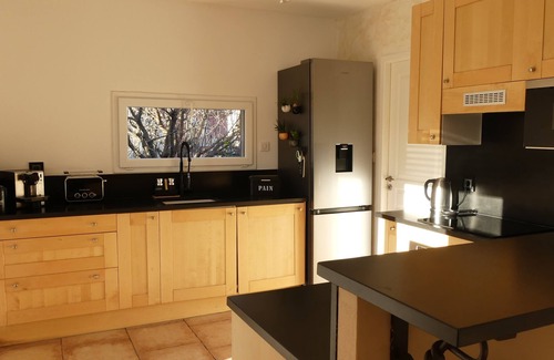 Puilacher Villa | Villa con piscina segura climatizada Servicios de TB, Coeur Hérault, 8 personas