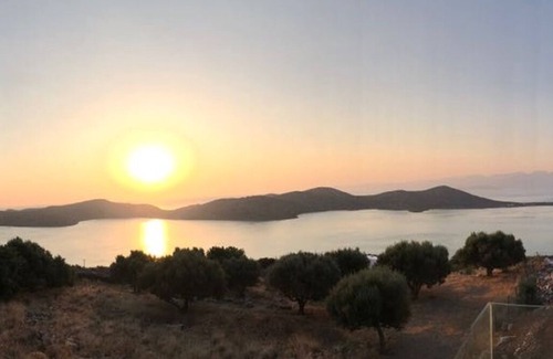 Elounda Villa | Villa con piscina con vistas panorámicas: bahía de Spinalonga Mirabello Elounda